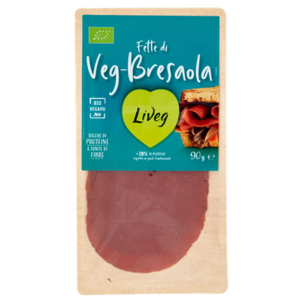 Liveg Fette di Veg-Bresaola 90 g