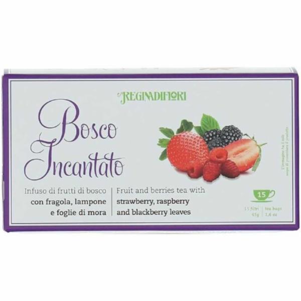 Regina di Bosco Tisana Fragola, Lampone e Mora 15 Bustine