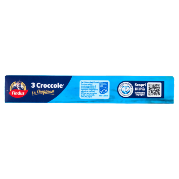 Capitan Findus 3 Croccole con 100% Filetti di Merluzzo - Le originali 324 g