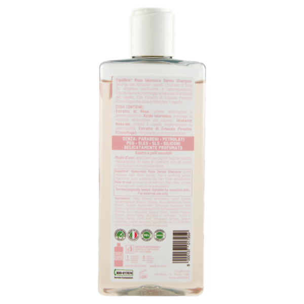equilibra Rosa Ialuronica Dermo Shampoo Equilibrante 265 ml
