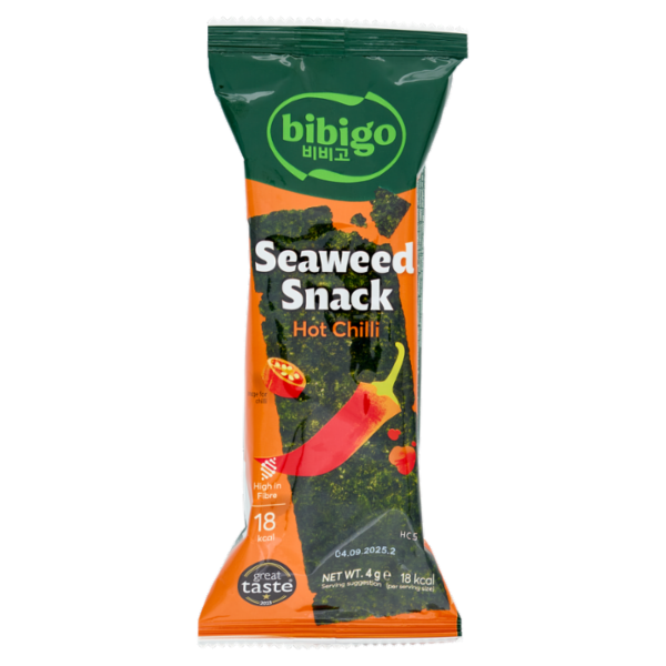 bibigo Seaweed Snack Hot Chilli 4 g