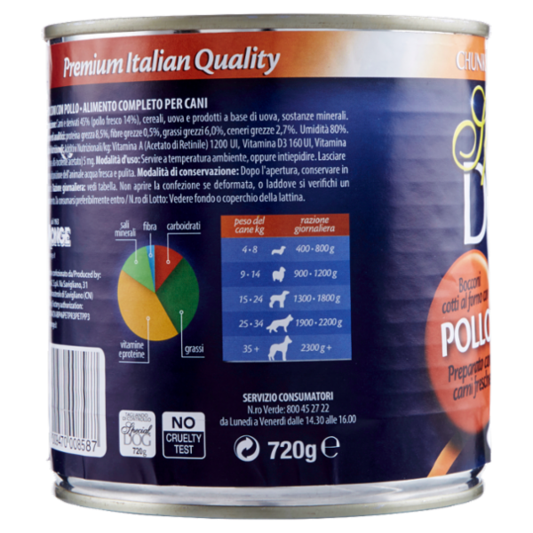 Special Dog Bocconi cotti al forno con Pollo 720 g