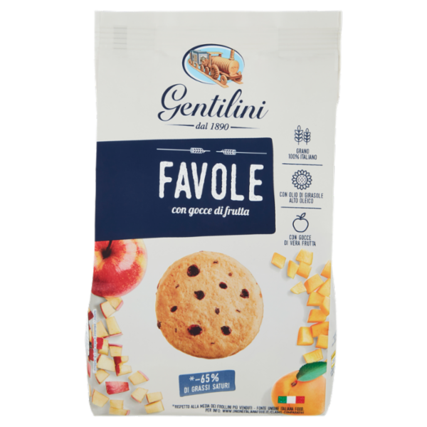 Gentilini Favole con gocce di frutta 330 g