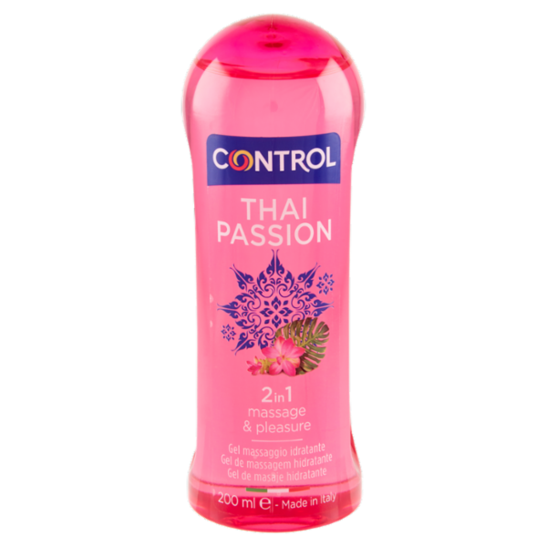Control Thai Passion 2 in 1 massage & pleasure Gel massaggio idratante 200 ml