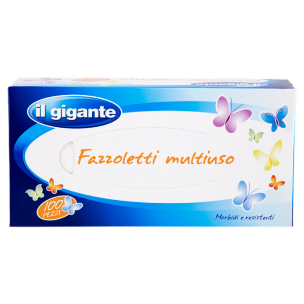 IL GIGANTE Fazzoletti multiuso Due Veli 100 pz