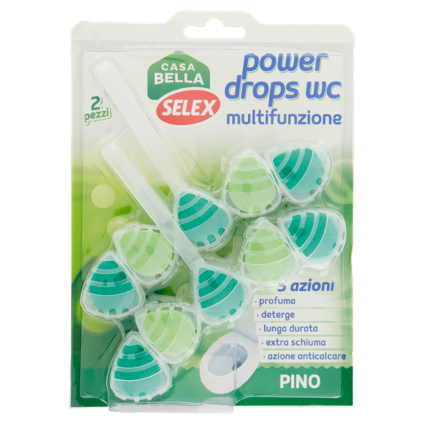 Selex Casa Bella Wc Power Drops Pino 2 pezzi