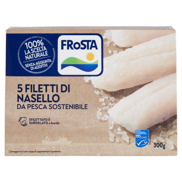 FRoSTA 5 Filetti di Nasello da Pesca Sostenibile 300 g