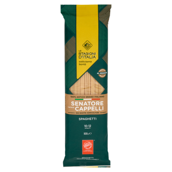 Le Stagioni d'Italia Senatore varietà Cappelli Spaghetti 500 g