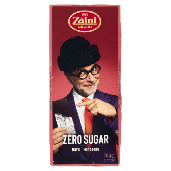 Zàini Zero Sugar Fondente 70 g