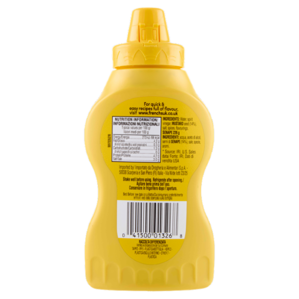 French's Classic Yellow Senape 226 g