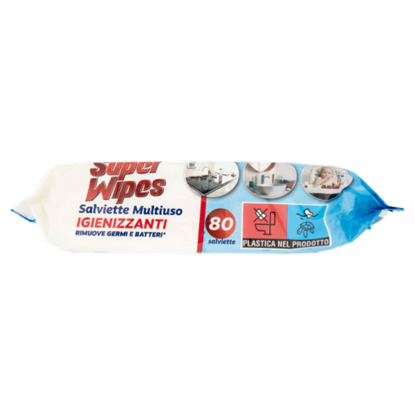 Super Wipes Salviette Multiuso Igienizzanti 80 pz