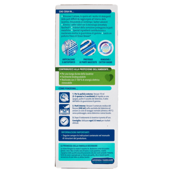 Dr. Beckmann il Cura Lavatrice Trattamento Completo 250 ml