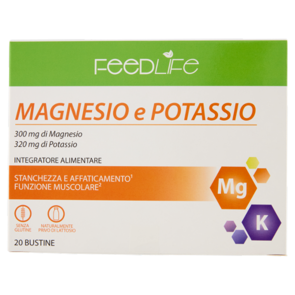 FeedLife Magnesio e Potassio Bustine 20 x 4 g