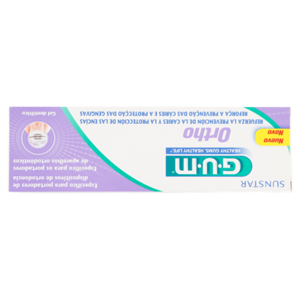 Gum Ortho Dentifricio con fluoro 75 ml