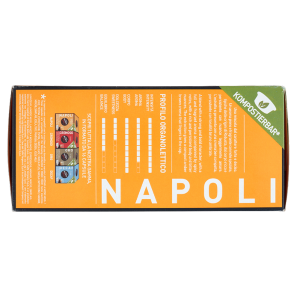 Caffè Vergnano 1882 Napoli Compostabile** Capsule Compatibili Lavazza a Modo Mio* 32 x 7,5 g
