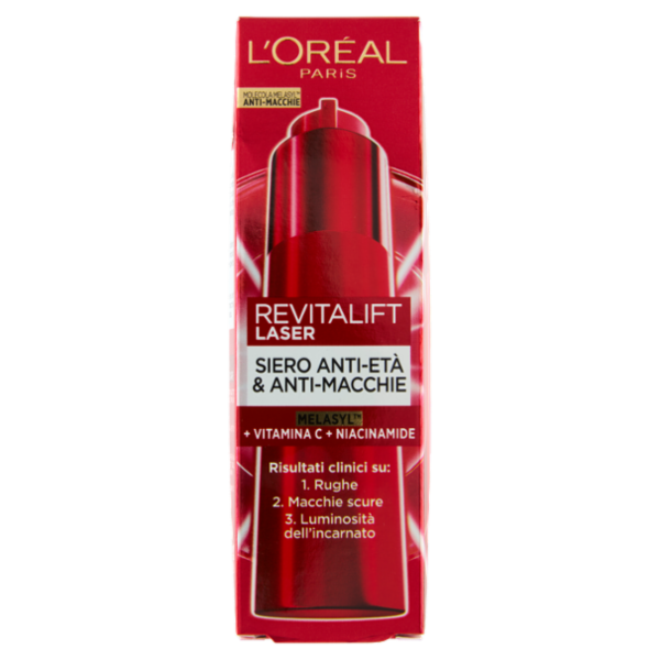 L'Oréal Paris Revitalift Laser Siero Anti-Età & Anti-Macchie Melasyl 50 ml