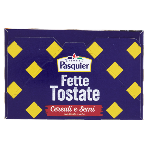 Brioche Pasquier Fette Tostate Cereali e Semi 24 Fette 240 g