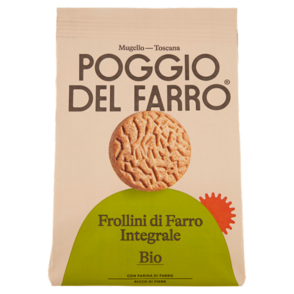Poggio del Farro Frollini di Farro Integrale Bio 250 g