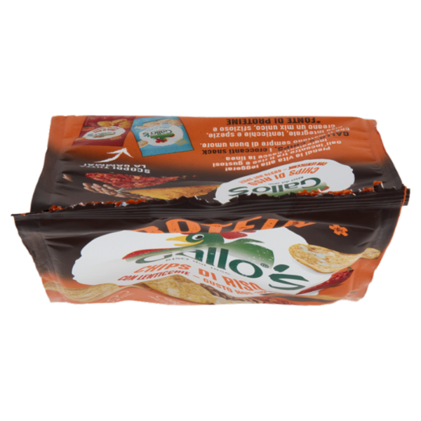 Gallo's Chips di Riso con Lenticchie - Gusto Hot Spicy 40 g