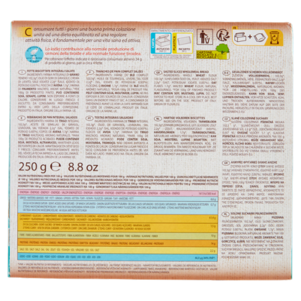 GrissinBon leFrescheBiscottate Salate e Sfiziose 250 g