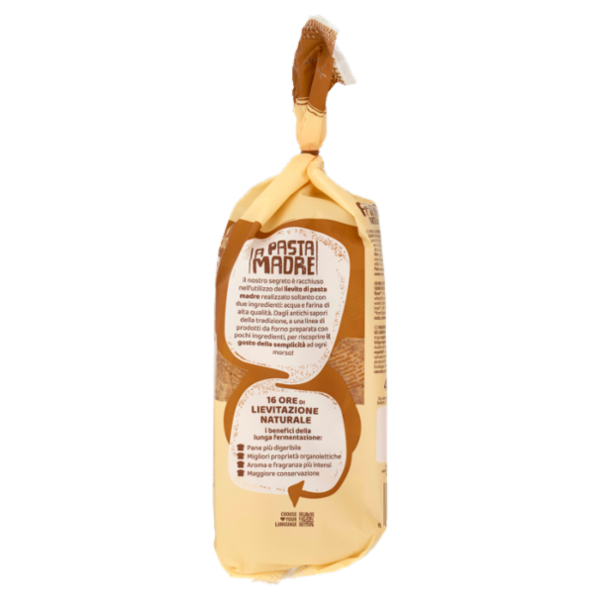 YukyBio A Pasta Madre Pane Bauletto Integrale 400 g