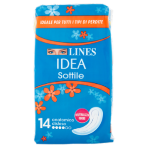 Lines Idea Sottile Anatomico Disteso 14 Pz