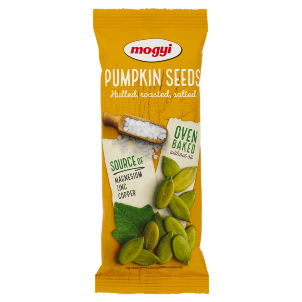 mogyi Pumpkin Seeds Hulled, roasted, salted 70 g