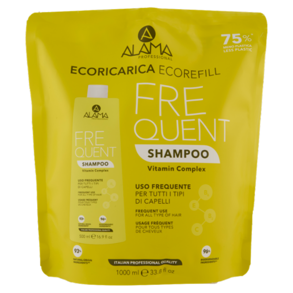 Alama Professional Frequent Shampoo Uso Frequente Ecoricarica 1000 ml
