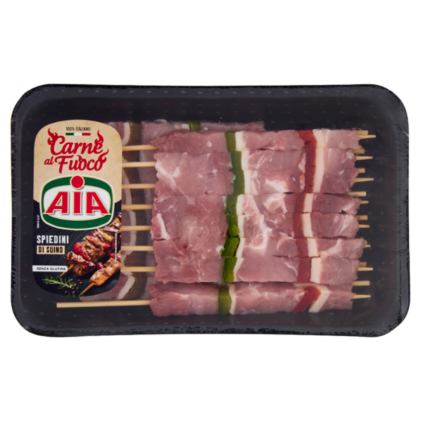 Aia Carne al Fuoco Spiedini di Suino 0,400 kg