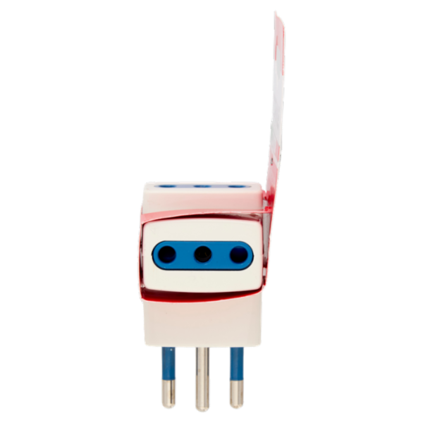 Scame Adattatore Multiplo 10A 3 prese 10A 2P+T 250V