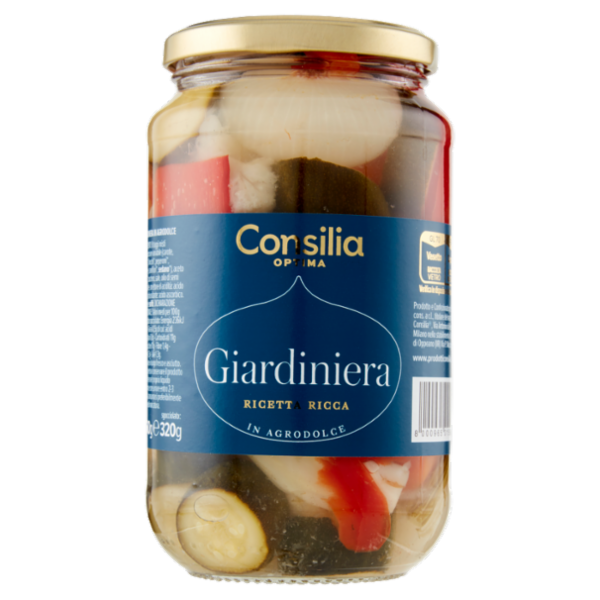 Consilia Optima Giardiniera Ricca in Agrodolce 460 g