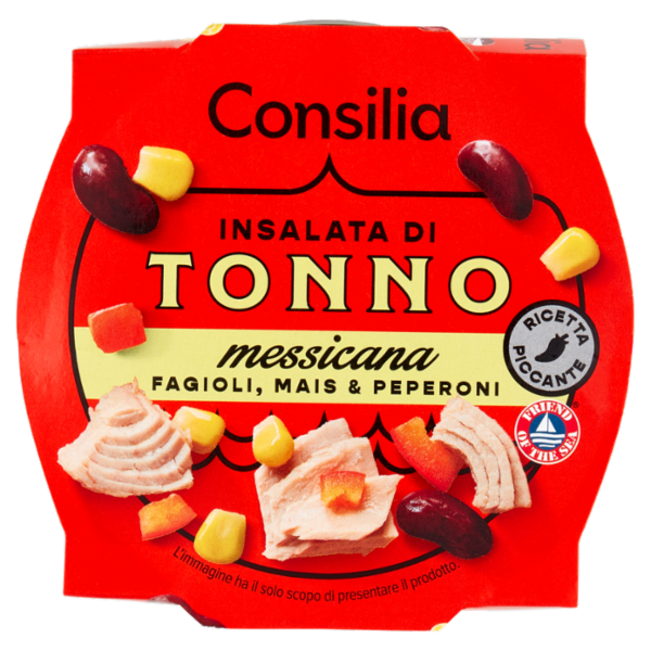 Consilia Insalata di Tonno alla Messicana 160 g