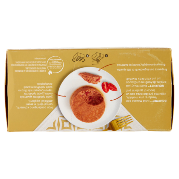 PURINA GOURMET Gold Mousse Verdure Trota&Pom/Anatra&Spinaci/Agnello&Fagiolini/Merluzzo&Carote 8x85g