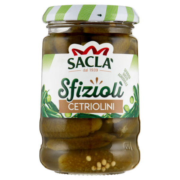 Saclà Sfiziolì Cetriolini 190 g