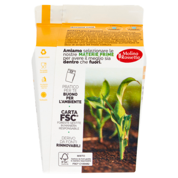 Molino Rossetto Polenta Gialla istantanea 375 g