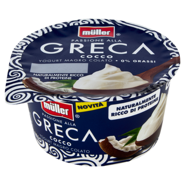 müller Passione alla Greca Cocco Yogurt Magro Colato 150 g