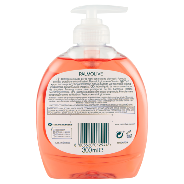 Palmolive sapone liquido mani Hygiene Plus antibatterico 300 ml