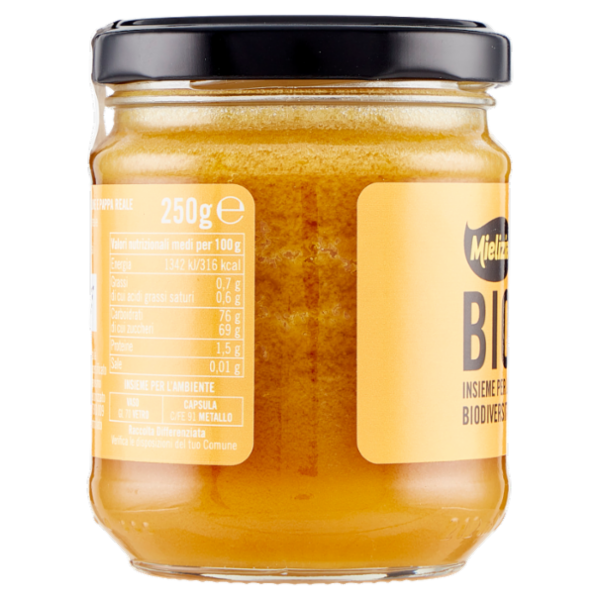 Mielizia Bio Miele+ Miele, Polline e Pappa Reale 250 g