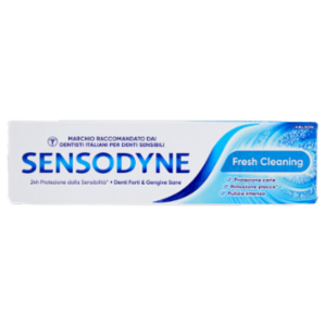 Sensodyne Dentifricio Fresh Cleaning Per Denti Sensibili Con Tripla Azione Di Pulizia 75 Ml