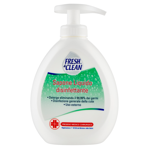 Fresh & Clean Sapone Liquido disinfettante 300 ml