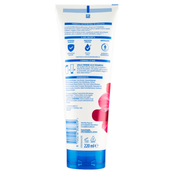 Head & Shoulders Balsamo Antiforfora Lisci & Setosi 220 ml