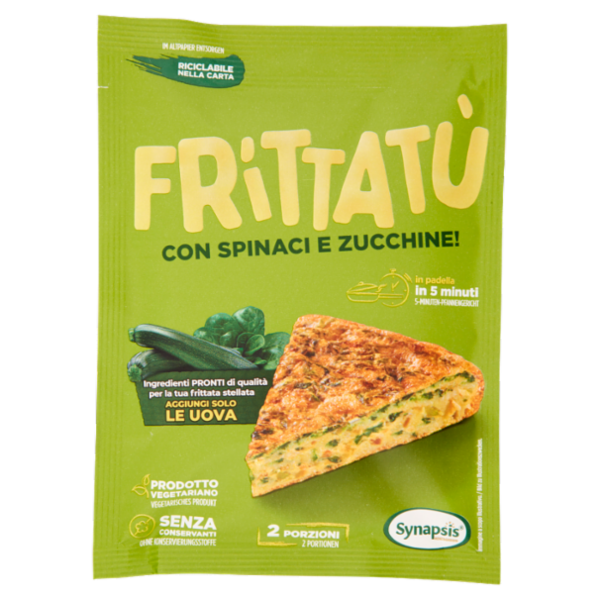 Synapsis Frittatù con Spinaci e Zucchine! 40 g