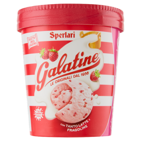 Galatine Gelato con Tanto Latte e Fragoline 500 ml