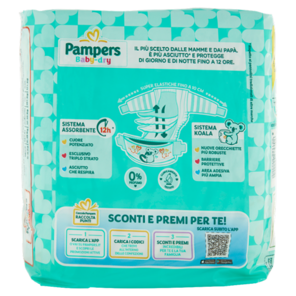 Pampers Baby-dry 3 Midi 20 pz