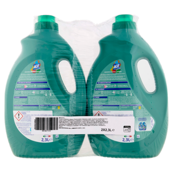 Ace Gentile Fresco Profumo Candeggina per Colorati 2 x 2,3 L