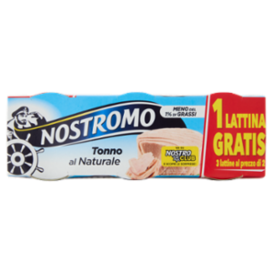 Nostromo Tonno Al Naturale 3 x 70 g + 1 Gratis