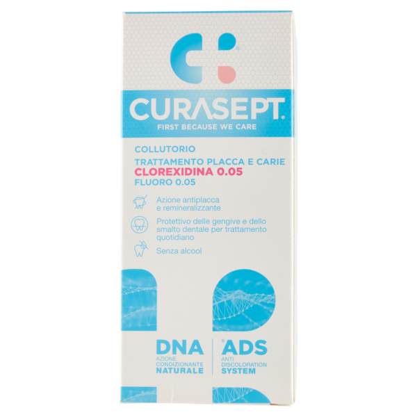Curasept Collutorio Trattamento Placca e Carie Clorexidina 0.005 200 ml