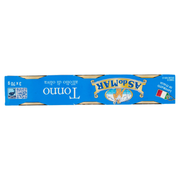 Asdomar Tonno all'olio di oliva 3 x 70 g