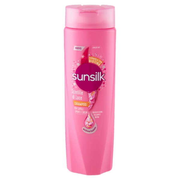 sunsilk Scintille di Luce Shampoo per Capelli Spenti e Crespi 250 mL