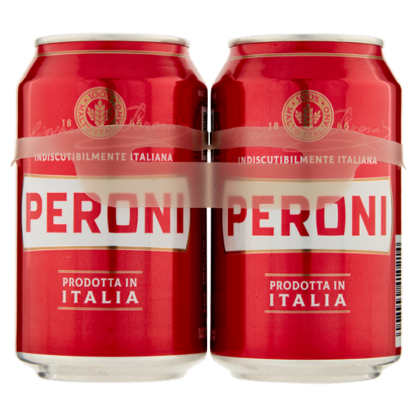 Peroni Birra lattina 33 cl x 2